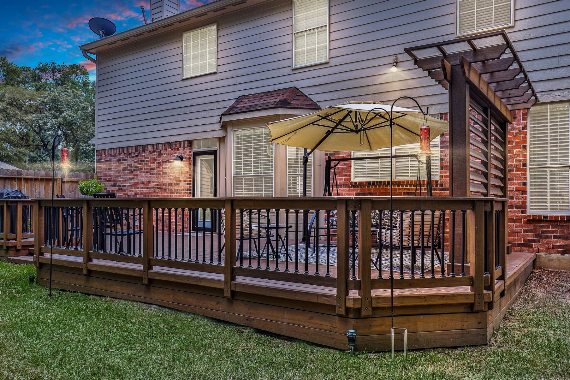 Completed custom deck project 4