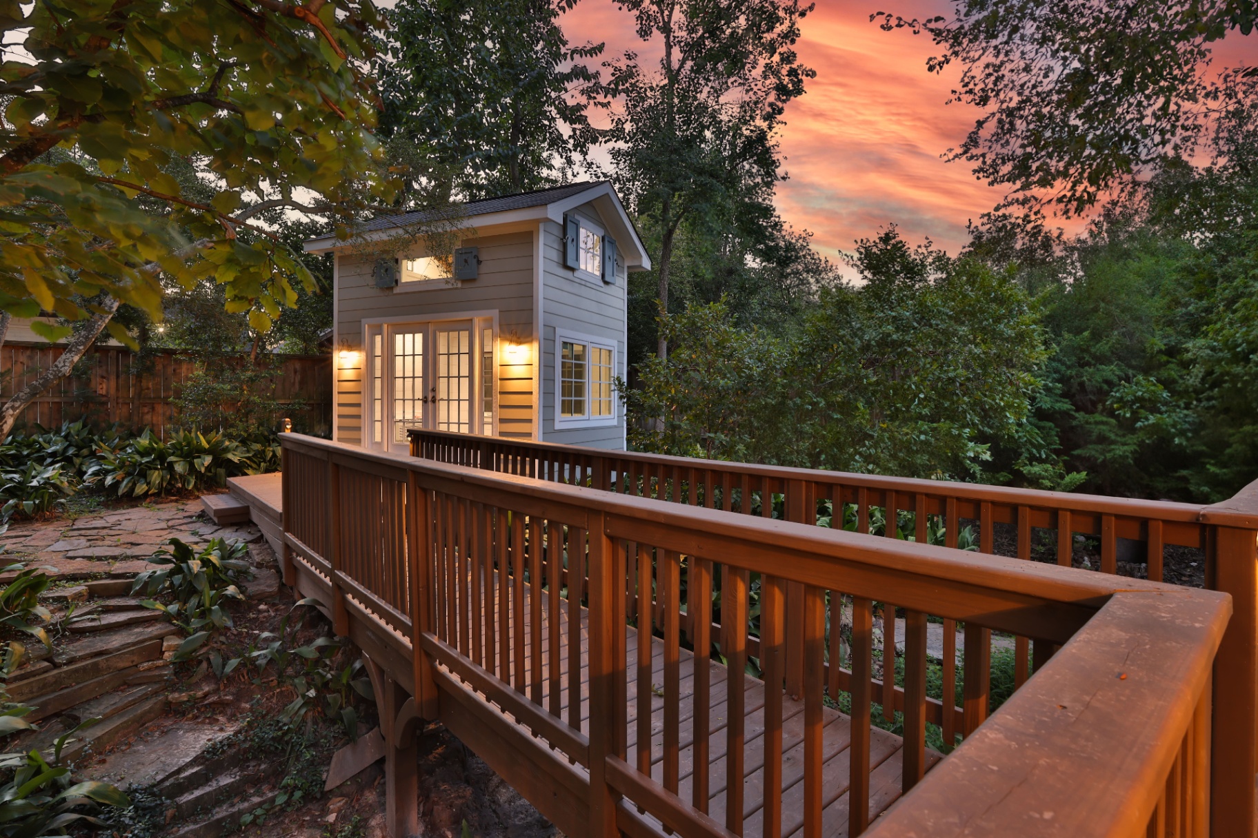 Completed custom deck project 6