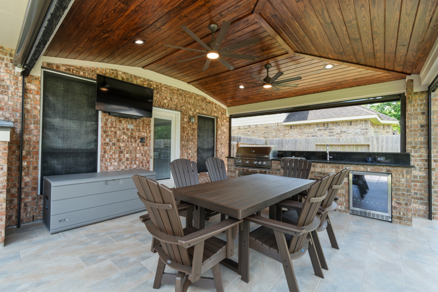 Custom patio project 8