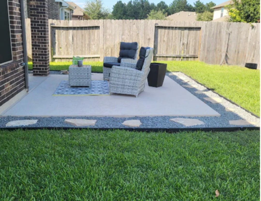 Custom patio project 4
