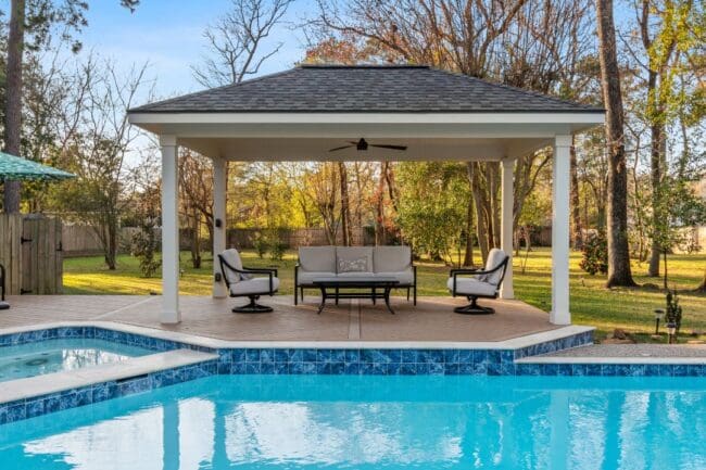 houston custom pool and patio cover