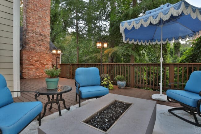 The Deck & Patio Company | A Peaceful Backyard Retreat Connected by Nature