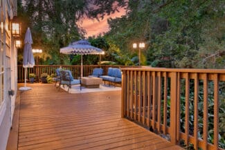 balcony deck, walkway