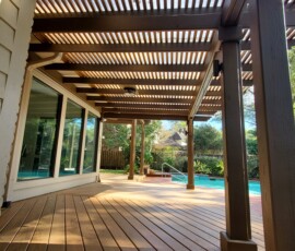 The Deck & Patio Company | Arbors and Pergolas custom arbor by the deck and patio company