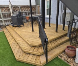 The Deck & Patio Company | Deck Builder new deck construction in houston area home