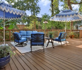 The Deck & Patio Company | Deck Builder houston home with new custom deck