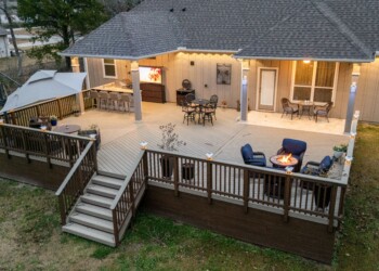 The Deck & Patio Company | Home the woodlands home with brand new custom deck