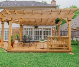 The Deck & Patio Company | Arbors and Pergolas custom deck and patio builder houston