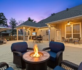 The Deck & Patio Company | Fire Pits and Features custom fire pits and fire features houston