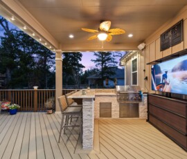 The Deck & Patio Company | Outdoor Kitchens custom deck and kitchen design katy