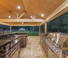The Deck & Patio Company | Outdoor Kitchens custom patio outdoor kitchen pergola