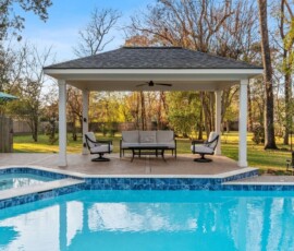 The Deck & Patio Company | Pools houston custom pool and patio cover