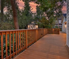 balcony deck, walkway